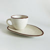 Almond and Ivory Espresso Set (Set of 2)